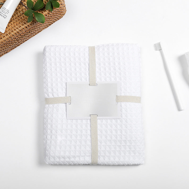 Super Absorbent Breathable Antibacterial Waffle Bath Towel