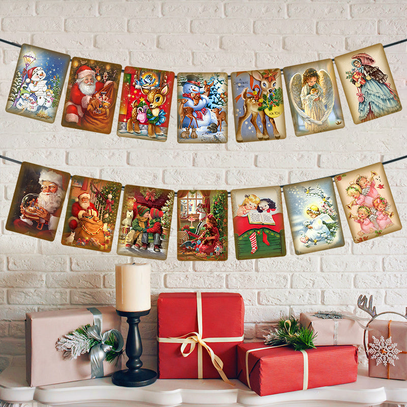🎅🚩Vintage Style Christmas Banner🎅
