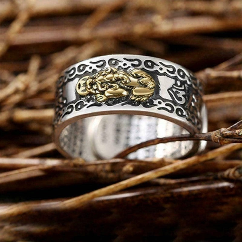 Lucky Fortune Pixiu Ring