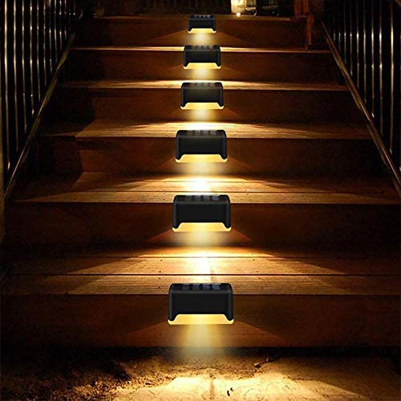 Solar Outdoor Stair Lights (4PCS)