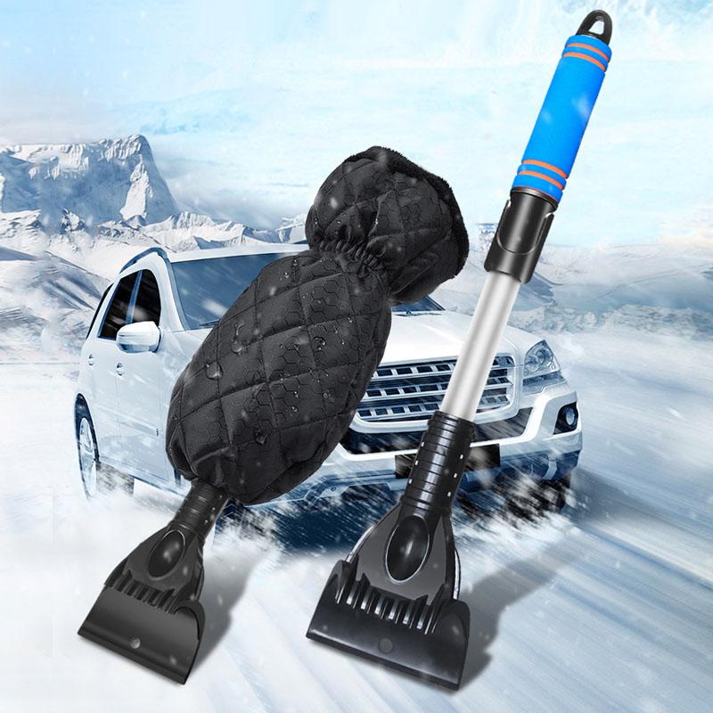 Snow Shovels with Gloves