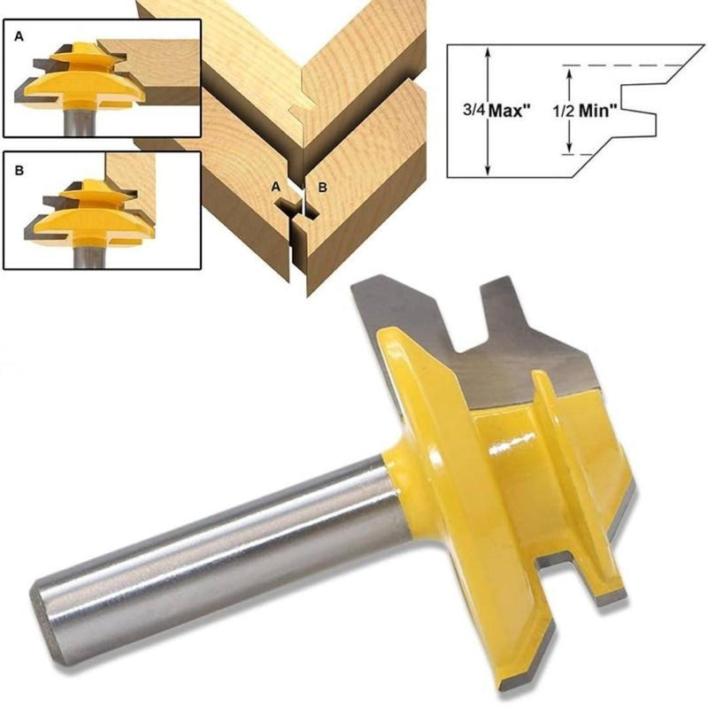 45° Lock Miter Router Bit - Limited Time Sale!