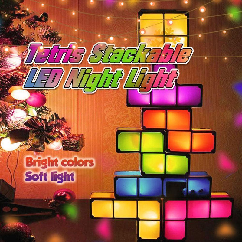 Tetris Stackable LED Night Light