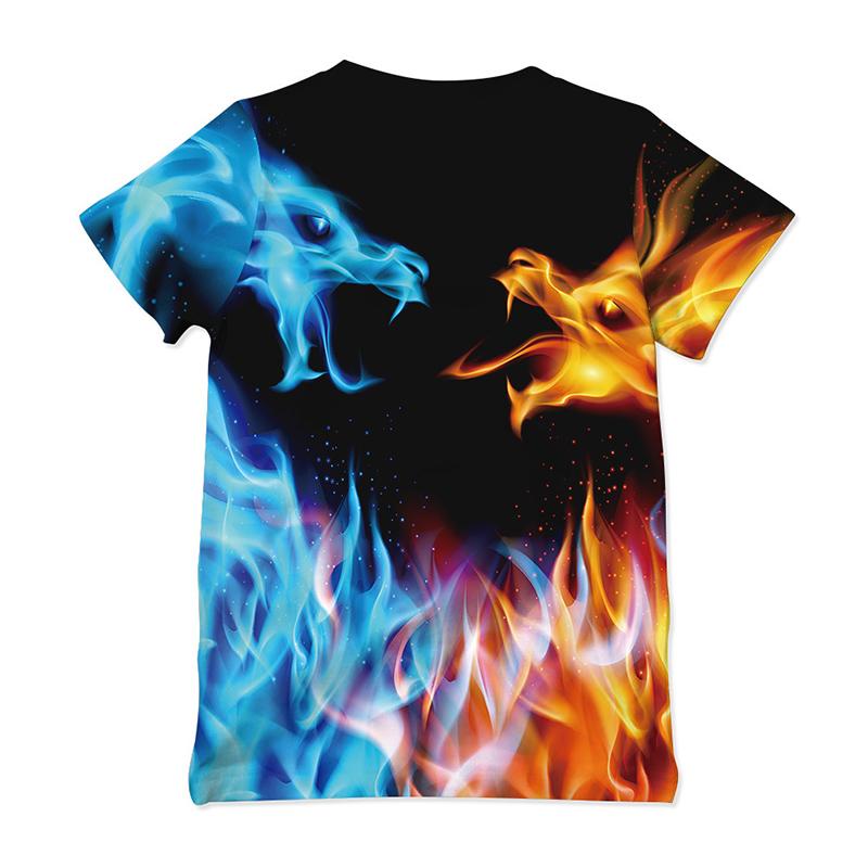 Loose Printed T-shirt for Kids and Adults