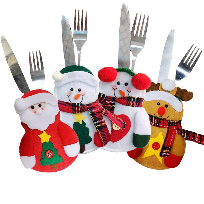 Christmas Tableware Holders Set (12 PCs)