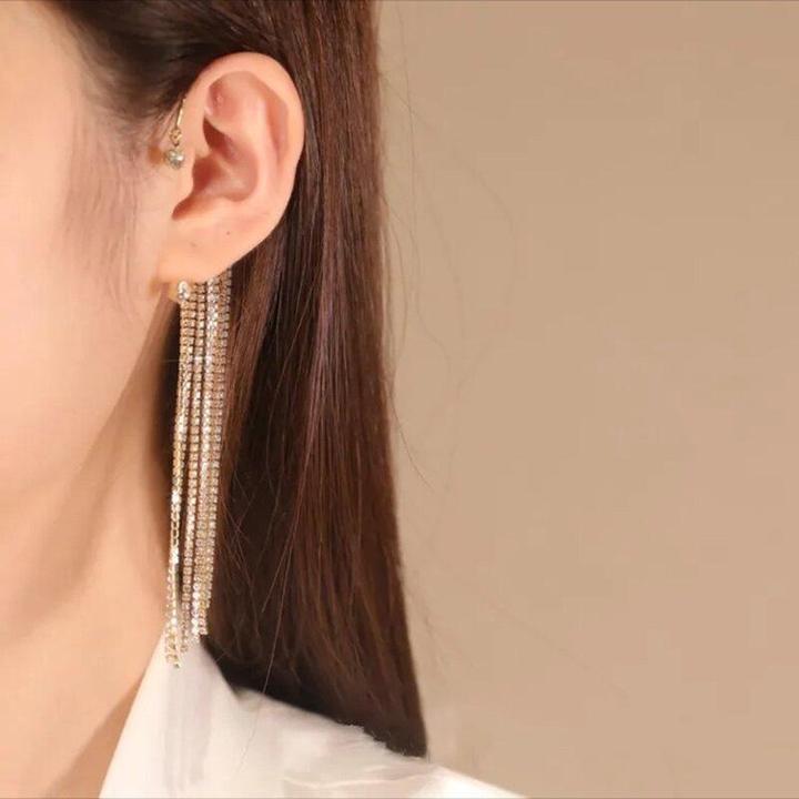 Shiny Zircon  Earrings