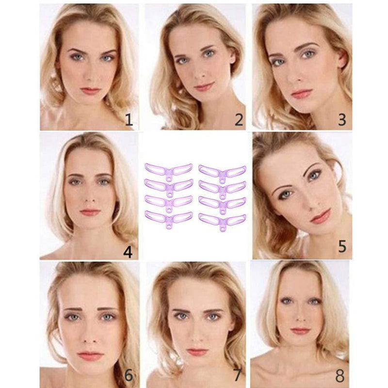 Eyebrow mold 8 different styles